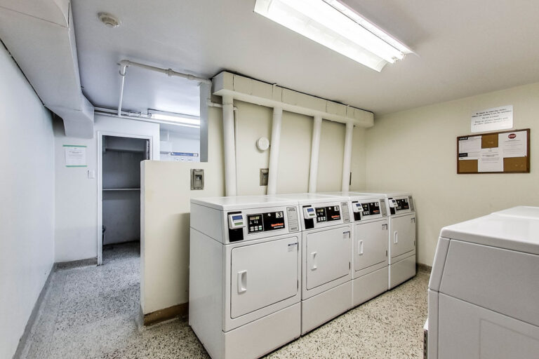 Humber River Apartments Laundry Room